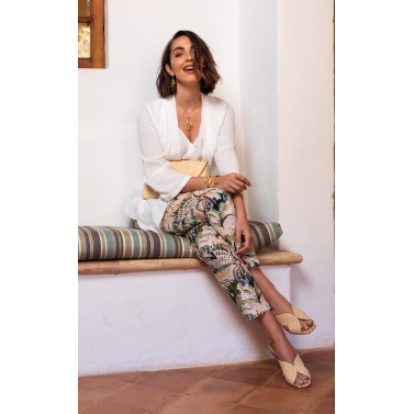 ISABEL GUARCH COLLAR OLIVO PLATA